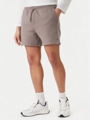 Tommy Jeans Szorty sportowe DM0DM21931 Beżowy Regular Fit. Brązowe krótkie spodenki sportowe męskie Tommy Jeans, l, bez wzorów, z bawełny. Za 189.99 zł.