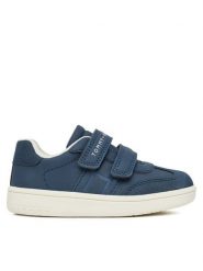 Tommy Hilfiger Sneakersy T1X9-34342-1269 M Granatowy. Niebieskie trampki i tenisówki chłopięce Tommy Hilfiger, bez wzorów, ze skóry, bez zapięcia. Za 329.99 zł.