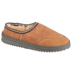 Buty Emu Australia Platinum Outback Scuff WP11874-CHES brązowe. Brązowe kapcie damskie bez wzorów, z gumy. Za 520.20 zł.