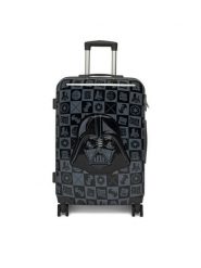 Star Wars Walizka średnia CEO-ACCCS-SS26-212SW Czarny. Czarne walizki męskie Star Wars, bez wzorów, z tworzywa sztucznego, średnie. Za 279.99 zł.