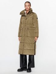 ONLY Płaszcz zimowy 15294315 Brązowy Regular Fit. Brązowe płaszcze damskie Only, na zimę, s, bez wzorów, z syntetyku, bez kaptura. Za 449.99 zł.