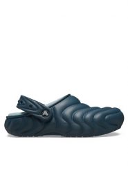 Crocs Klapki Classic Lined Overpuff Clog 210059 Niebieski. Niebieskie klapki męskie Crocs, z tworzywa sztucznego. Za 179.99 zł.
