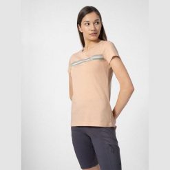 4f Koszulka 4F W 4FSS23TFTSF275 65S. T-shirty damskie 4f, s, bez wzorów, bez kołnierzyka. Za 29.15 zł.