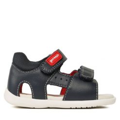 Sandały Garvalin. Czerwone sandały dziewczęce Garvalin, bez zapięcia. Za 159.99 zł.