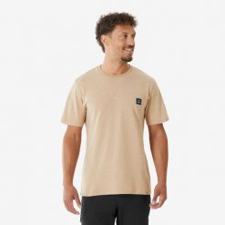 Koszulka wspinaczkowa męska Simond Vertika. Brązowe koszulki sportowe męskie SIMOND, l, bez wzorów, z bawełny, bez kołnierzyka, bez ramiączek, trekkingowe. Za 69.99 zł.