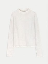 Coccodrillo Sweter ZC4172101EPG Biały Regular Fit. Białe swetry dla dziewczynek COCCODRILLO, bez wzorów, z syntetyku, bez kołnierzyka, bez ramiączek, bez kaptura. Za 59.99 zł.