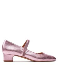 Balagan Baleriny Dora Różowy. Czerwone baleriny damskie BALAGAN, bez wzorów, z materiału, bez obcasa. Za 399.99 zł.