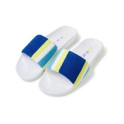Klapki plażowe damskie O'Neill Brights Slides. Białe klapki damskie O'Neill, bez wzorów, sportowe, bez obcasa. Za 199.00 zł.