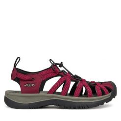 Sandały Keen. Czerwone obuwie sportowe damskie Keen, trekkingowe. Za 309.99 zł.
