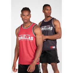 Keene Odwracalny Top bez rękawów - Czerwony/Czarny. Czarne buty sportowe męskie GORILLA WEAR, bez zapięcia, na fitness i siłownię. Za 199.99 zł.