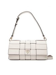 Guess Torebka Maylee HWWG96 61190 Biały. Białe torebki do ręki damskie Guess, z aplikacjami, ze skóry, bez dodatków. Za 469.99 zł.