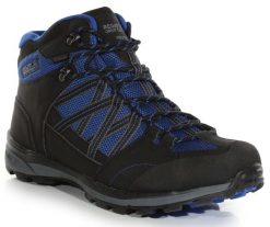 Buty trekkingowe dla mężczyzn Regatta SAMARIS MID. Czarne trekkingi męskie Regatta. Za 269.99 zł.