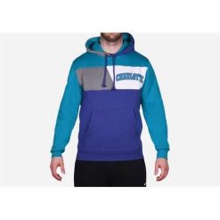 Bluza sportowa męska Mitchell & Ness Charlotte Hornets. Fioletowe bluzy męskie Mitchell & Ness, m, bez wzorów, z kapturem. Za 525.00 zł.