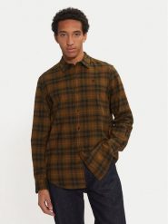Timberland Koszula TB0A6V7EC681 Zielony Regular Fit. Zielone koszule męskie Timberland, m, bez wzorów, z bawełny, bez kołnierzyka, bez ramiączek. Za 249.99 zł.