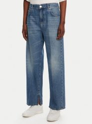 PINKO Jeansy Lovely 104600 Niebieski Loose Fit. Niebieskie jeansy damskie Pinko. Za 649.99 zł.