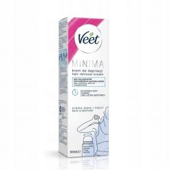 Veet Minima krem do depilacji bikini i pach z aplikatorem do skóry wrażliwej 100 ML (VEE-KR-001-13). Bikini damskie Veet, bez wzorów. Za 31.50 zł.