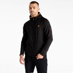 Bluza turystyczna męska Assimilate Core Stretch. Czarne bluzy męskie Dare 2b, na zimę, m, bez wzorów, bez kaptura. W wyprzedaży za 129.99 zł.