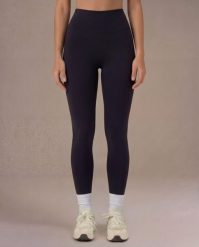 Legginsy Motion - Czarny. Czarne legginsy sportowe damskie JOY STUDIO, m, bez wzorów, z materiału, z podwyższonym stanem, długie, do biegania. Za 243.00 zł.