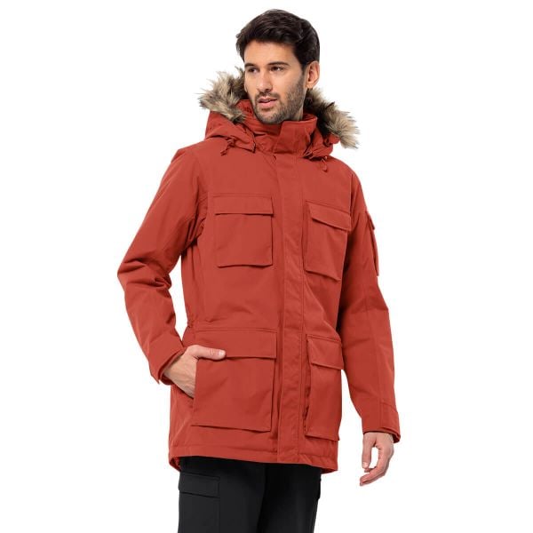 Kurtka męska Jack Wolfskin Glacier Canyon Parka. Brązowe buty sportowe męskie Jack Wolfskin, na jesień, m, bez wzorów, z materiału, sportowe, bez kaptura. Za 1,259.00 zł.