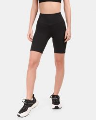 Damskie krótkie legginsy Kilpi ARTEMI-W. Czarne legginsy damskie Kilpi, s, bez wzorów, z materiału, krótkie, do biegania. Za 215.49 zł.