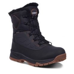 Śniegowce Icepeak. Czarne kozaki męskie Icepeak, bez zapięcia. Za 599.99 zł.