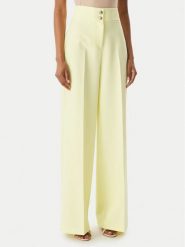 Maryley Spodnie materiałowe 26EB680/43LE Żółty jasny Regular Fit. Żółte spodnie materiałowe damskie Maryley, l, bez wzorów, z materiału. Za 279.99 zł.
