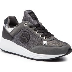 Sneakersy COLMAR - Travis Punk 140 Dk Silver. Szare półbuty damskie Colmar, bez wzorów, z materiału, bez obcasa, na płaskiej podeszwie, bez zapięcia. W wyprzedaży za 359.00 zł.