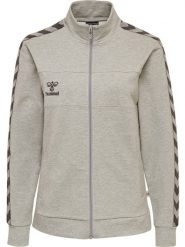 Bluza damska Hummel zip Lmove Classic. Szare bluzy damskie Hummel, xs, bez wzorów, z dżerseju, bez kaptura. Za 253.90 zł.