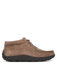 Geox Mokasyny U Spherica Ec14 U46HLB 00022 C1018 Szary. Szare mokasyny męskie Geox, ze skóry. Za 379.99 zł.