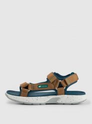 4F Sandały SVING męskie - brązowe 42. Brązowe sandały męskie 4f, z gumy, bez zapięcia. Za 199.99 zł.