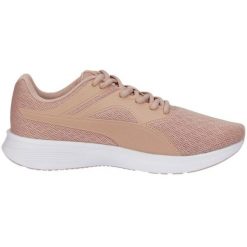 Buty do biegania Puma Transport 377028 07 różowe. Czerwone obuwie sportowe damskie bez wzorów, z gumy, do biegania. Za 316.07 zł.