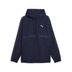 Męska bluza z kapturem PUMA Class Relaxed Pinnacle z krótkim zamkiem PUMA. Czarne bluzy męskie Puma, m, bez wzorów, z materiału, z kapturem. Za 279.00 zł.