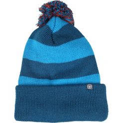 Czapka "Dessie" w kolorze niebieskim. Niebieskie czapki dla dzieci Color Kids, bez wzorów, ze splotem. W wyprzedaży za 32.95 zł.