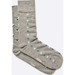 More - Skarpety (2-pack). Szare skarpety męskie More, z bawełny. W wyprzedaży za 14.90 zł.