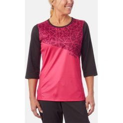 GIRO Koszulka ROUST JERSEY Różowo-czarna r. S (GR-8053477). T-shirty damskie GIRO, z jersey. Za 136.57 zł.