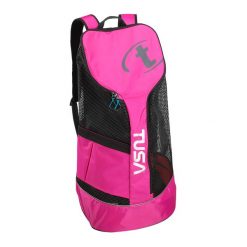 Plecak TUSA Mesh. Czarne plecaki damskie TUSA, bez wzorów, z meshu. Za 349.99 zł.