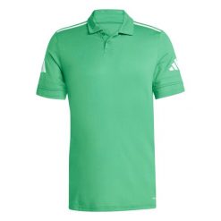 Koszulka męska adidas Squadra 25 Polo. Białe koszulki polo męskie Adidas, m, bez wzorów, sportowe, bez ramiączek. Za 83.00 zł.