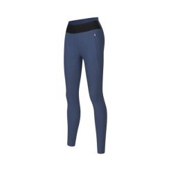 Legginsy jeździeckie dla kobiet Kingsland KLKristin. Niebieskie legginsy damskie KINGSLAND, m, bez wzorów, z materiału. Za 400.00 zł.