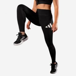 Legginsy fitness damskie ADIDAS. Legginsy damskie Adidas, m, bez wzorów, z elastanu, z podwyższonym stanem, długie, na fitness i siłownię. Za 129.99 zł.