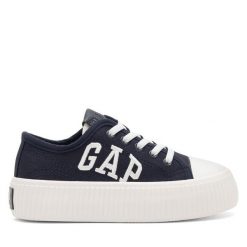 Trampki Gap. Niebieskie trampki i tenisówki chłopięce GAP, bez wzorów, bez zapięcia. Za 135.99 zł.