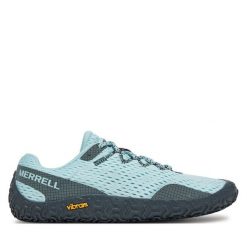 Buty do biegania Merrell. Niebieskie obuwie sportowe damskie Merrell, bez wzorów, do biegania. Za 329.99 zł.