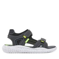 Sandały Garvalin. Szare sandały chłopięce Garvalin, bez zapięcia. Za 129.99 zł.