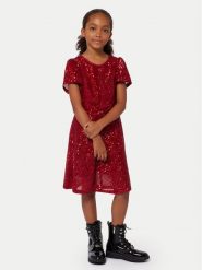 MICHAEL KORS KIDS Sukienka elegancka R30168 M Czerwony Regular Fit. Czerwone sukienki dla dziewczynek MICHAEL KORS KIDS, bez wzorów, z syntetyku, eleganckie, bez ramiączek. Za 439.99 zł.