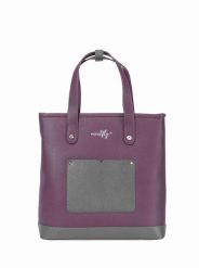 Konwertowalna torebka/plecak 3w1 7L – śliwkowa/ciemnoszara Meatfly. Fioletowe plecaki damskie Meatfly, bez wzorów, z materiału, eleganckie. Za 220.99 zł.