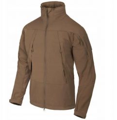 BLIZZARD Jacket - StormStretch - Mud Brown - S/Regular. Brązowe kurtki męskie HELIKON, m, bez wzorów, bez kaptura. Za 650.53 zł.