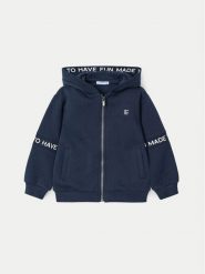 Mayoral Bluza 4473 Granatowy Regular Fit. Niebieskie bluzy dla chłopców Mayoral, bez wzorów, z bawełny, bez ramiączek, bez kaptura. Za 89.99 zł.