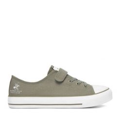 Trampki Beverly Hills Polo Club. Zielone trampki i tenisówki chłopięce Beverly Hills Polo Club, bez wzorów, bez zapięcia. Za 79.99 zł.