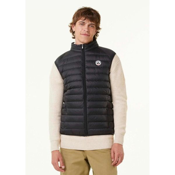 JOTT TOM NOOS Czarny. Czarne kurtki męskie jott, m, bez wzorów, z puchu, bez kaptura. Za 319.99 zł.