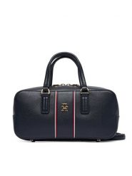 Tommy Hilfiger Torebka Th Daily Crossover Corp AW0AW18641 Granatowy. Niebieskie torebki do ręki damskie Tommy Hilfiger, bez wzorów, ze skóry, bez dodatków. Za 649.99 zł.