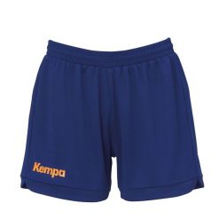 Szorty damskie Kempa Prime. Niebieskie szorty damskie Kempa, l, bez wzorów, z materiału. Za 119.05 zł.